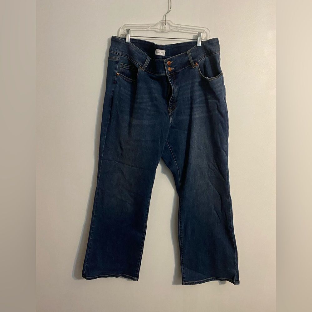 Lane Bryant Flex Magic waistband High rise bootcut jeans, size 20